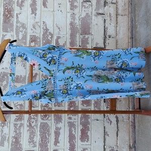 NWOT Blue Floral Dress H&M